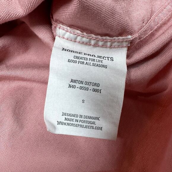 Norse Projects NWT McFetridge Gm X Np Anton Oxford Button Down Shirt Size S - Picture 8 of 11